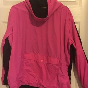 Pink windbreaker